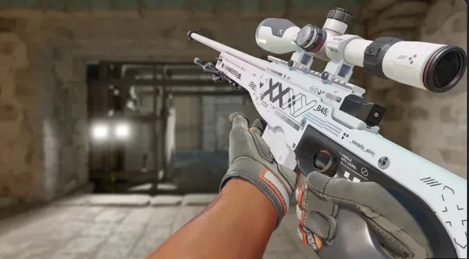 First-person AWP view in CS2