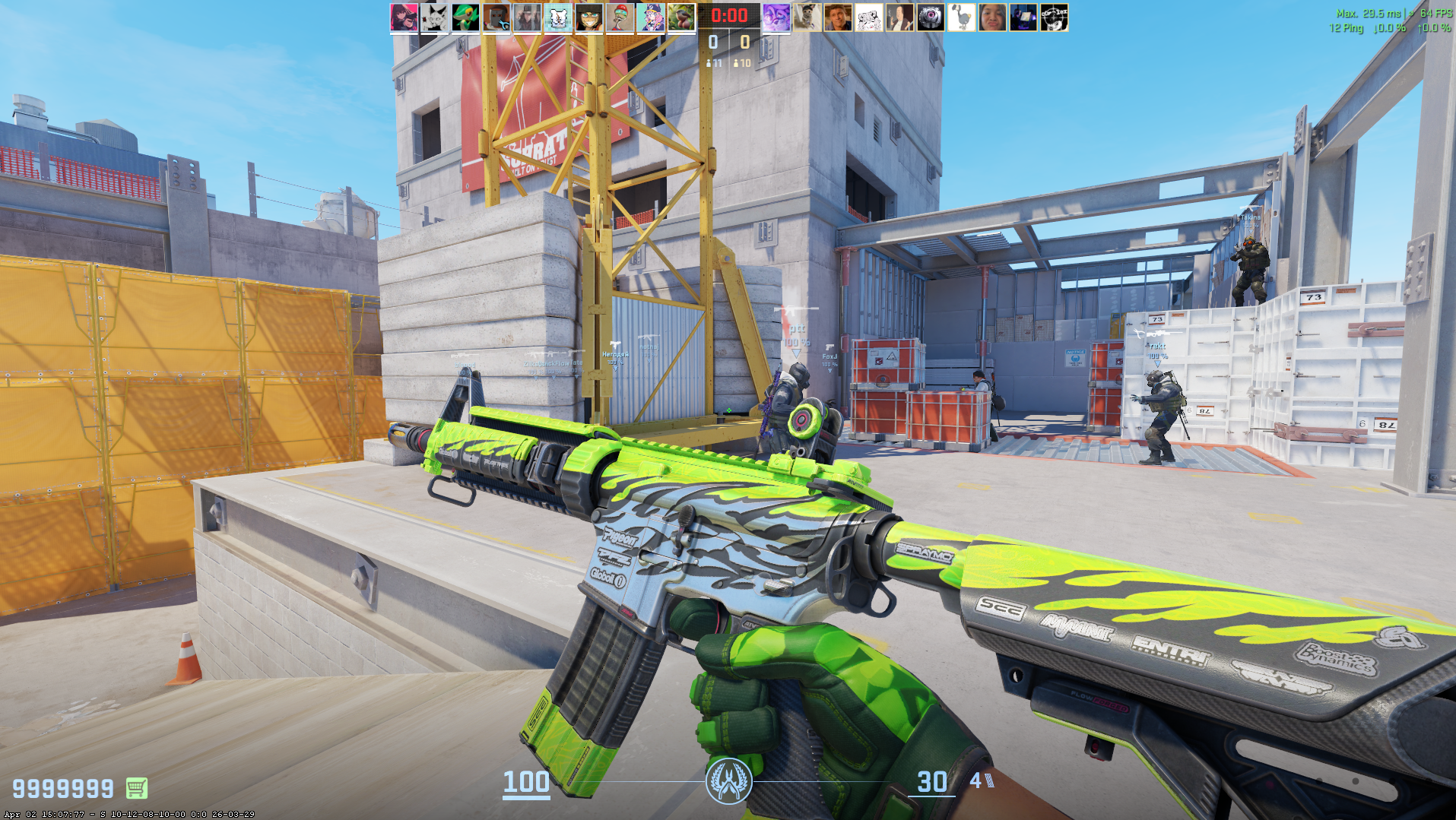 CS2 screenshot with HUD visible