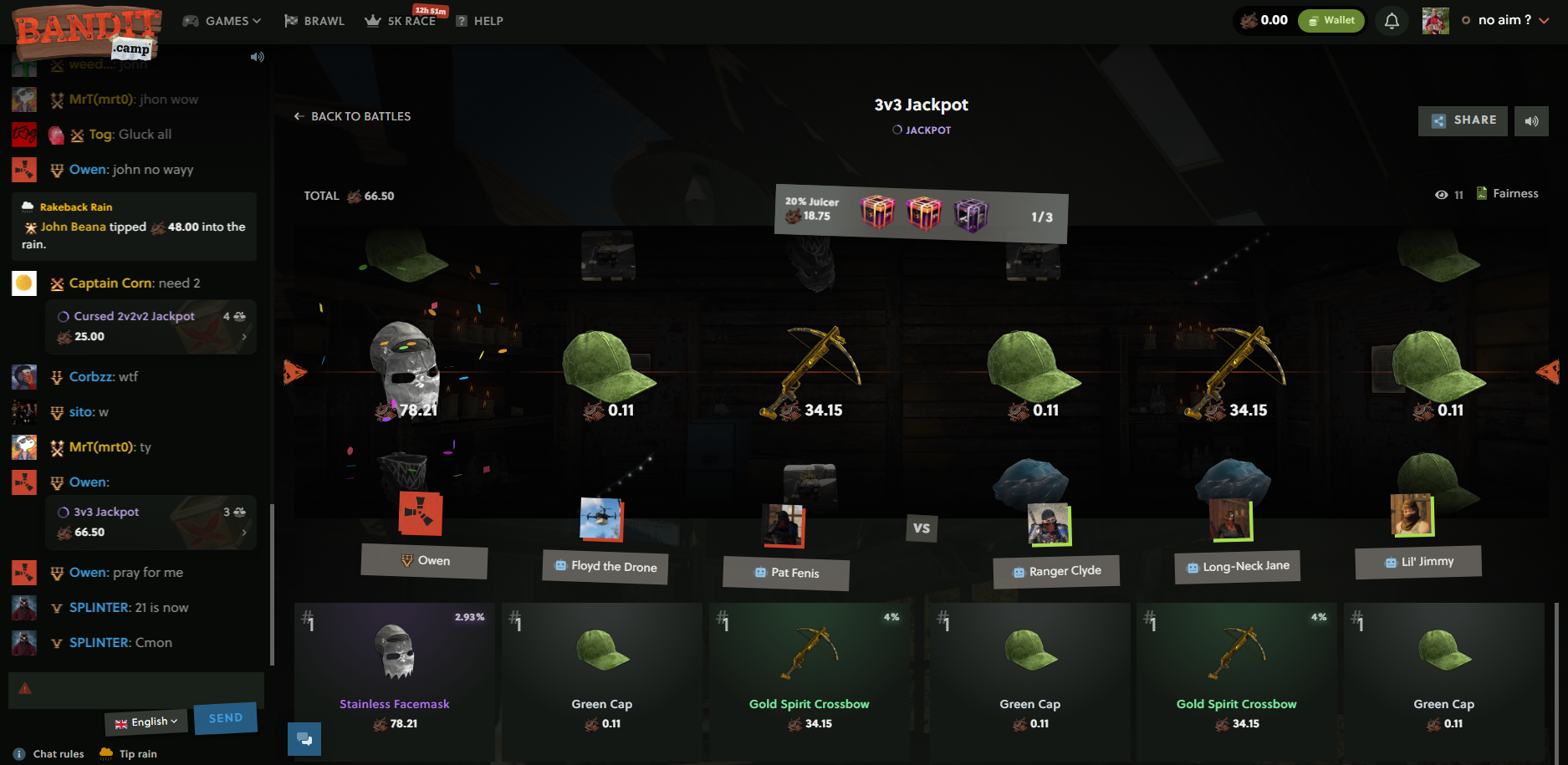 Bandit Camp Crate Battles
