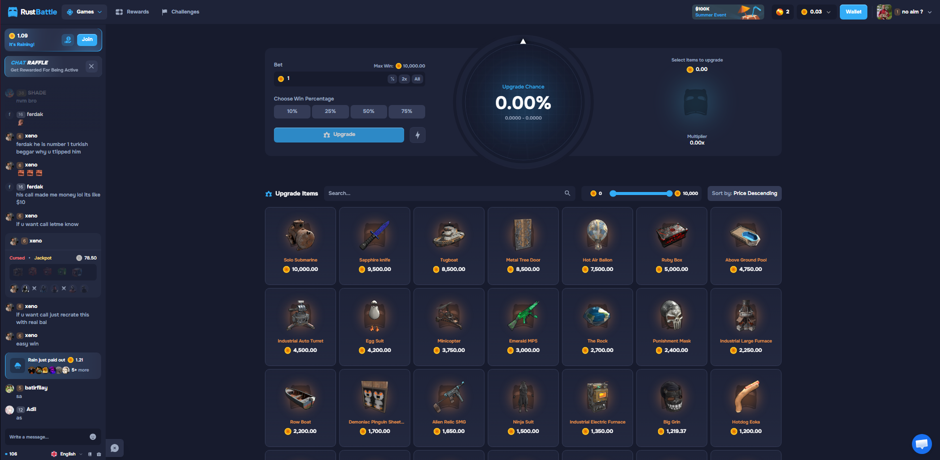 RustBattle Upgrader