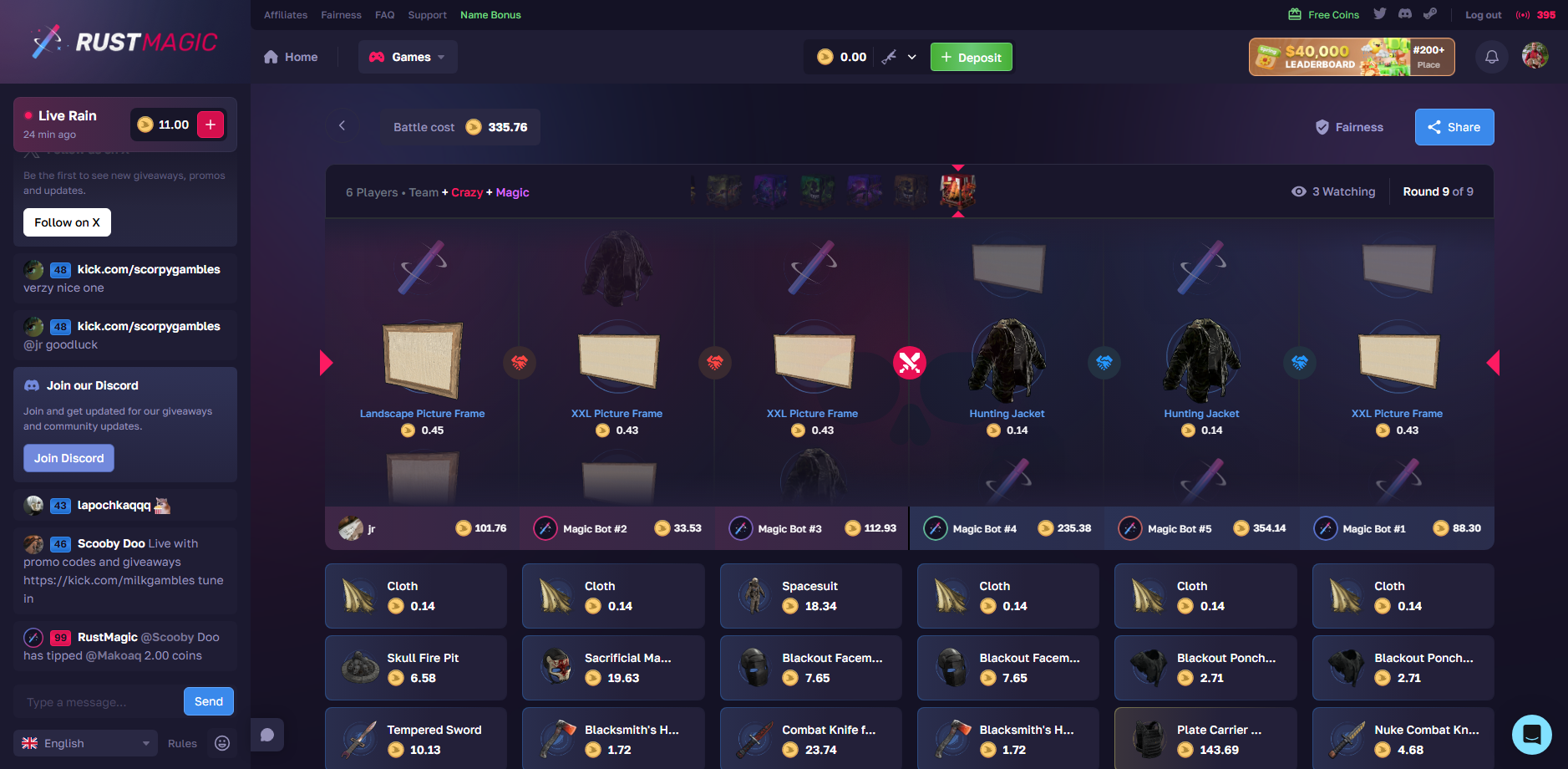 RustMagic Case Battles