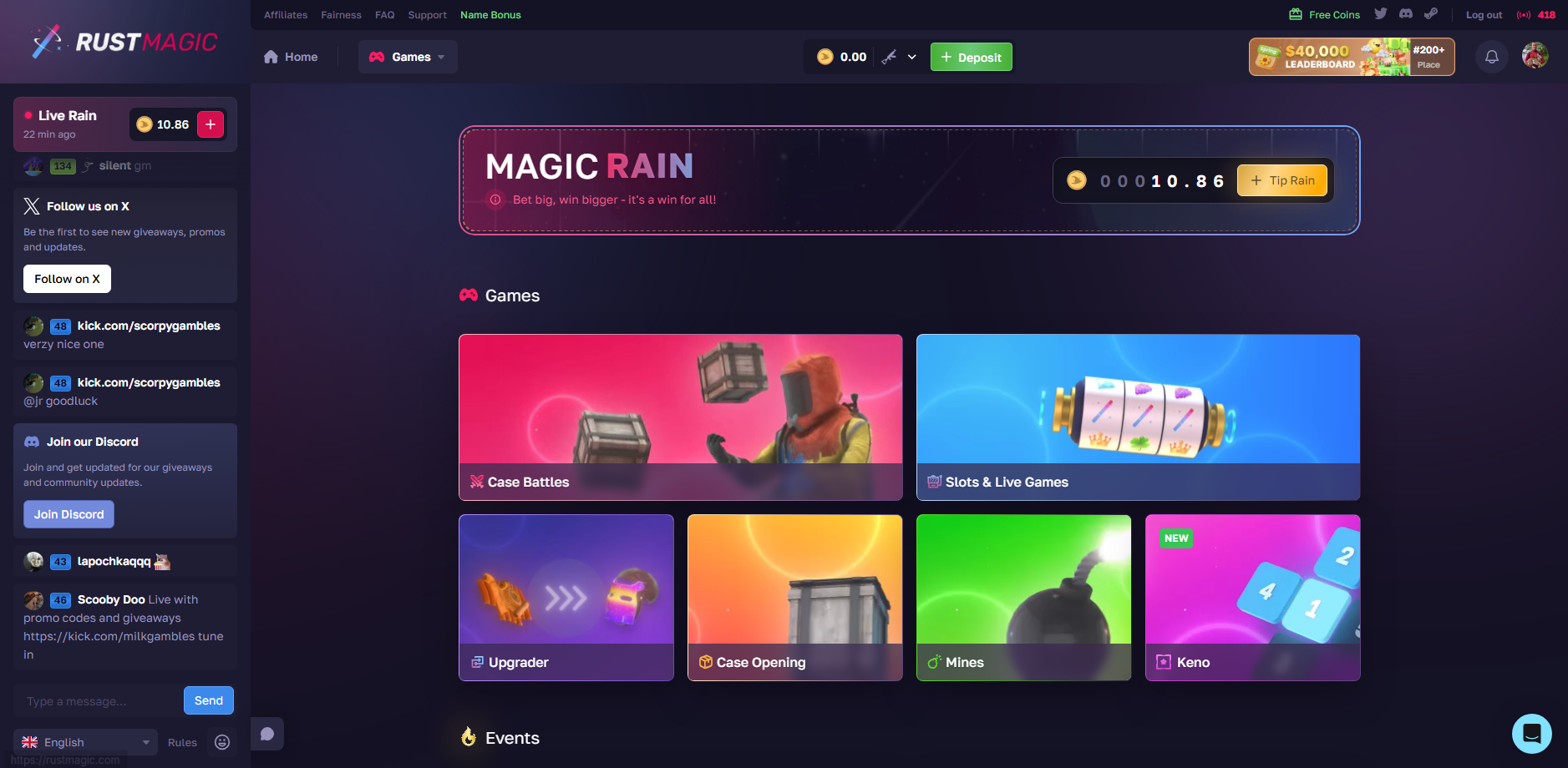 RustMagic Homepage