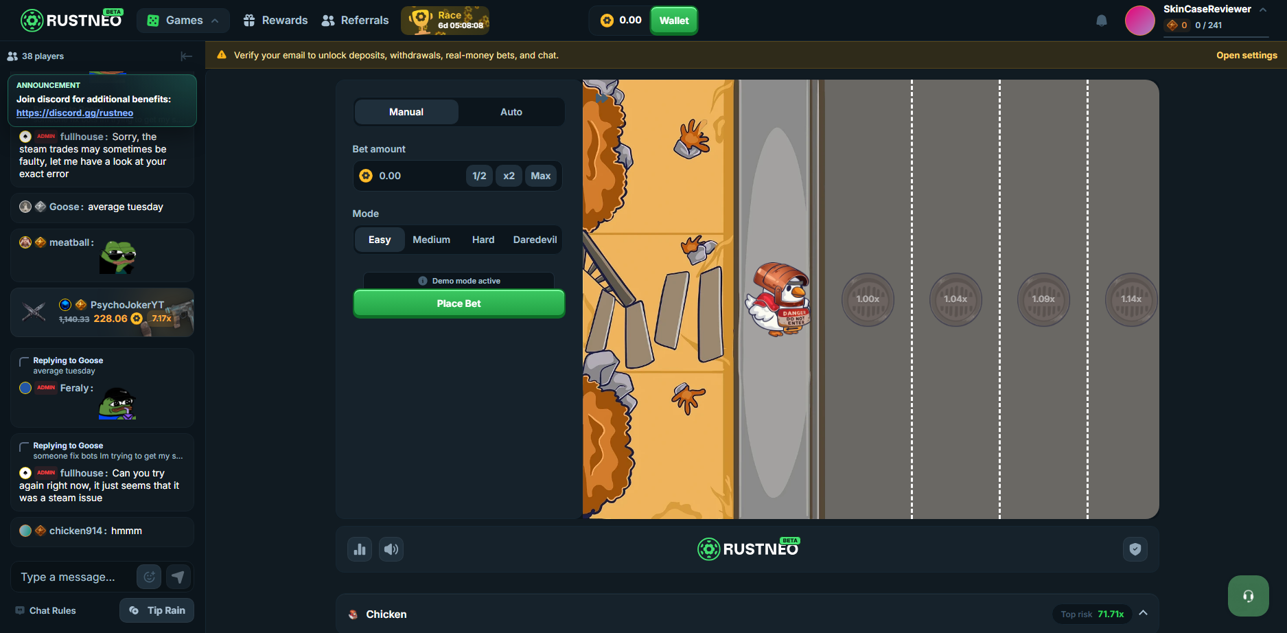 RustNeo Chicken